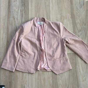 Forever 21 Blush Pink Suit Jacket